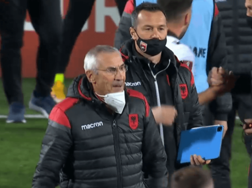 Trajneri i Shqipërisë flet pas fitores