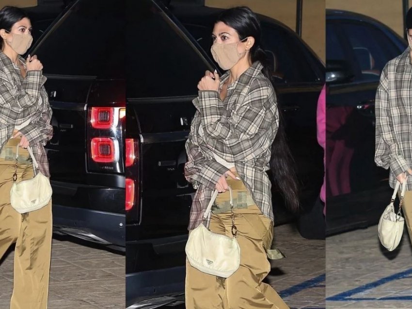 Kourtney Kardashian veshur me plot stil shijon një darkë në Malibu