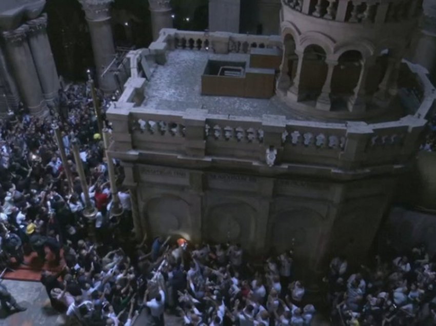 Mbi 2500 besimtarë kremtojnë Pashkët në tempullin e Jeruzalemit