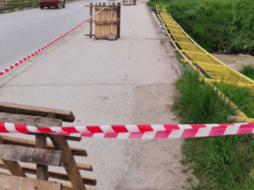 Ura në Tetovë mbeti pa mbrojtëse anësore, nevojitet kujdes gjatë lëvizjes