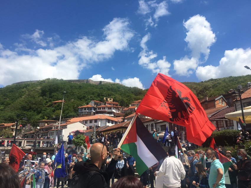 Ndryshe nga Prishtina, në Prizren protestohet pro Palestinës