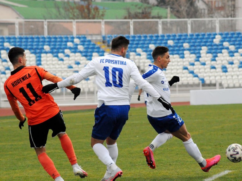 Realizohet goli i katërt në ndeshjen Prishtina – Ballkani