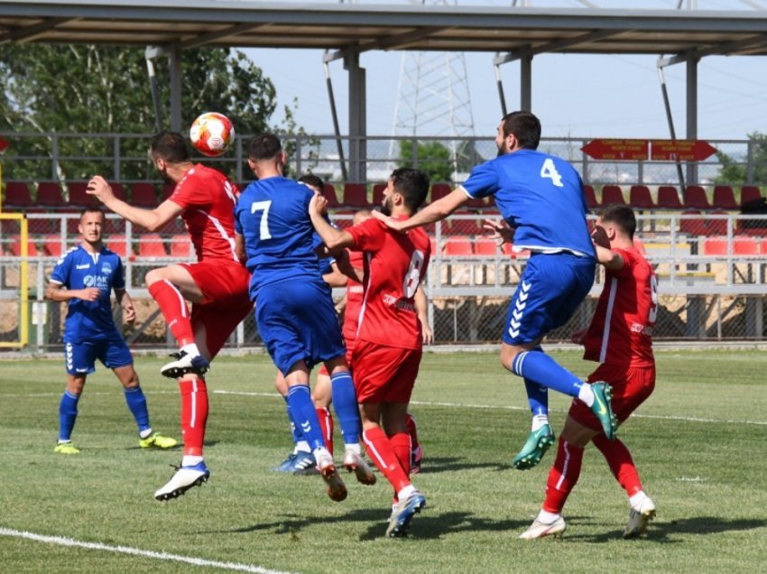 Skuadra shqiptare me penallti mbetet në elitën e futbollit të Maqedonisë së Veriut 