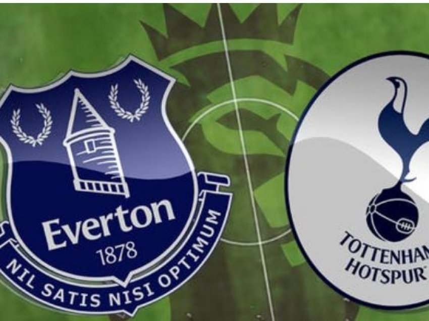 Formacionet zyrtare, Everton-Tottenham