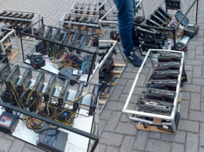 Vjedhin 20 makina për prodhimin e kriptovalutave në Zubin Potok