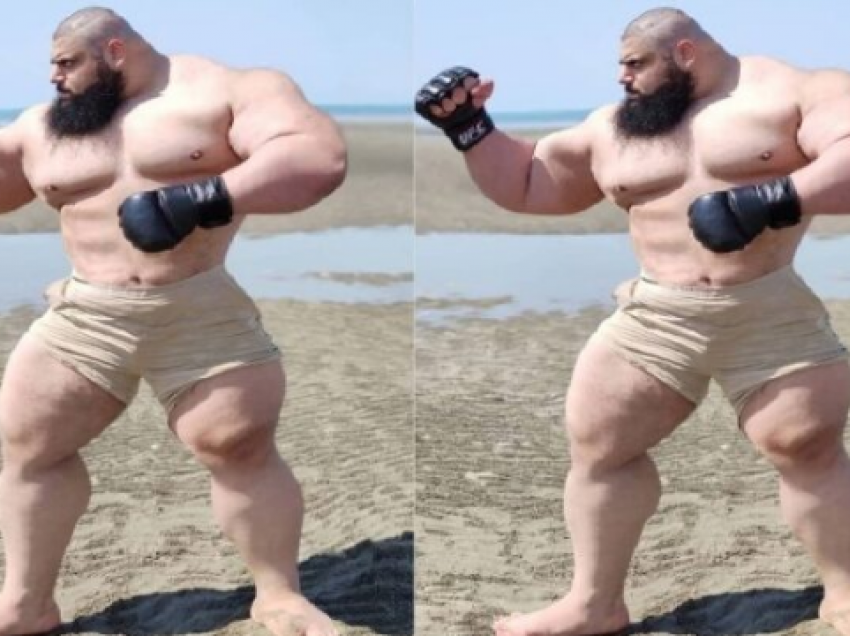 Lufta për titullin ‘Njeriu më i frikshëm në planet’: “Hulku iranian” me stërvitje të çmendura