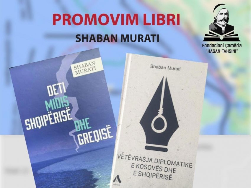 Shaban Murati promovon të mërkurën dy librat e rinj