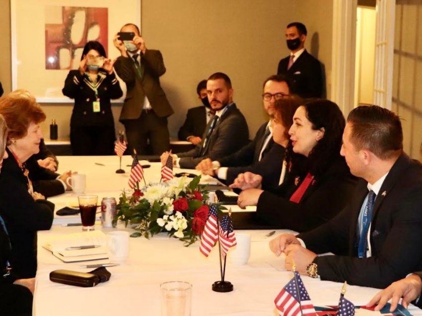 Presidentja Osmani takohet me delegacionin e Senatit amerikan, ja çka diskutuan