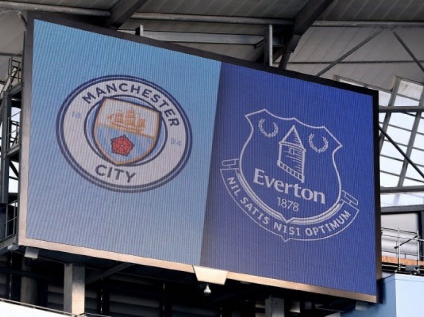 Man. City-Everton, formacionet zyrtare