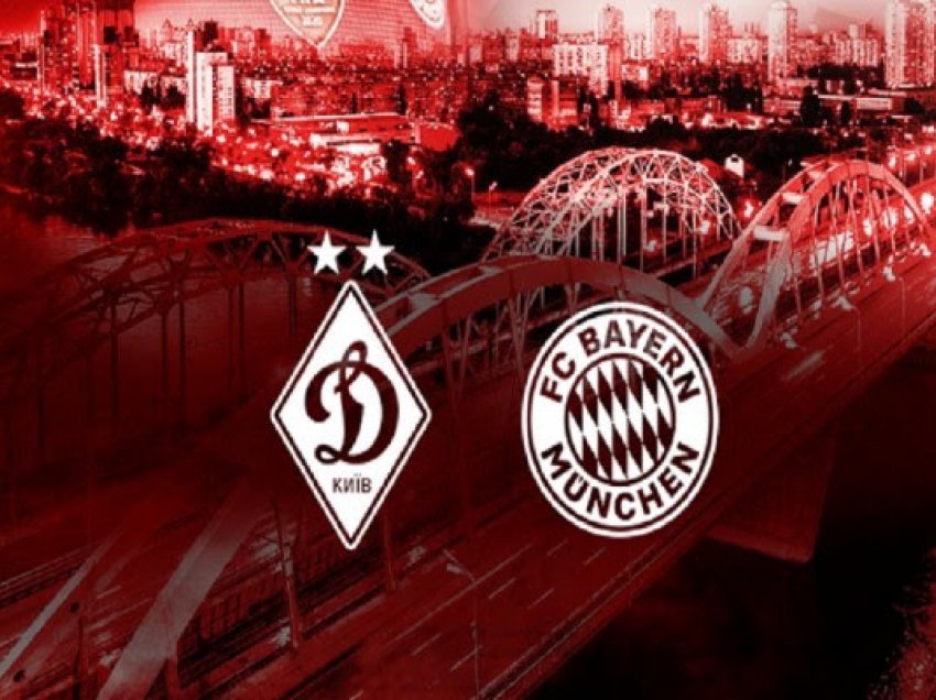 Bayerni mysafir i Dynamo Kyiv, ja formacionet zyrtare