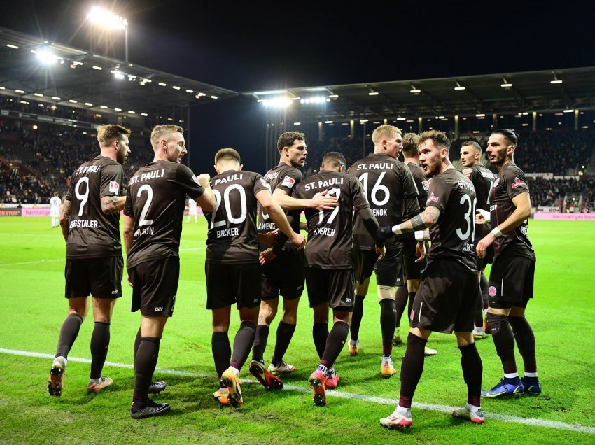 Paçarada fiton sfidën emocionale, St. Pauli rikthehet në krye të Bundesliga II