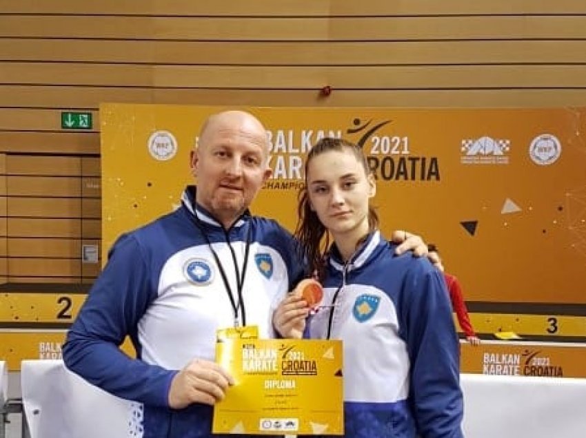 Vlera Qerimi e bronztë në Kampionatin Ballkanik