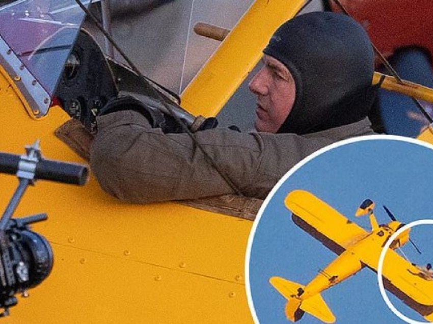 Tom Cruise rrezikon jetën në xhirimet e filmit, duke rrëshqitur në krahun e aeroplanit gjatë fluturimit