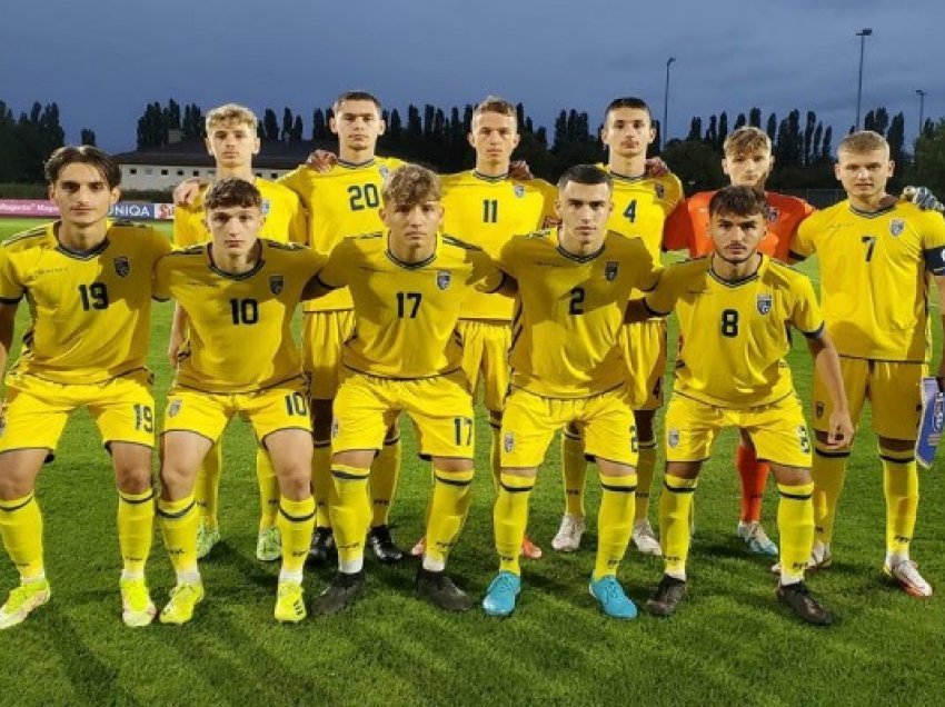 Kosova U17 zhvillon ndeshje kundër Sllovenisë, ja formacionet zyrtare