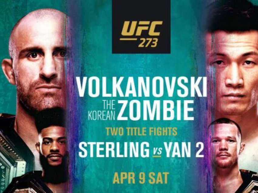 UFC-273 premton spektakël