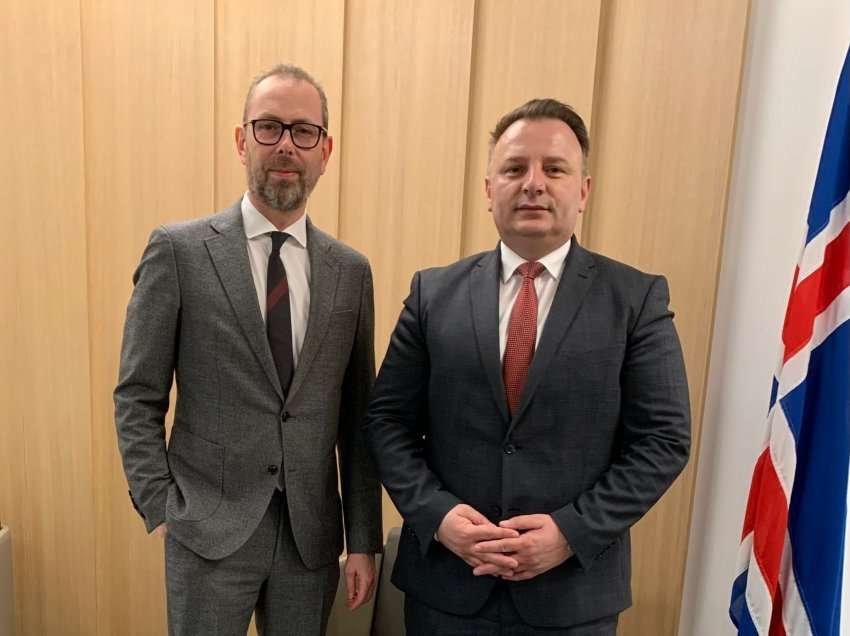 Ambasadori Astrit Zemaj takon homologun islandez në NATO