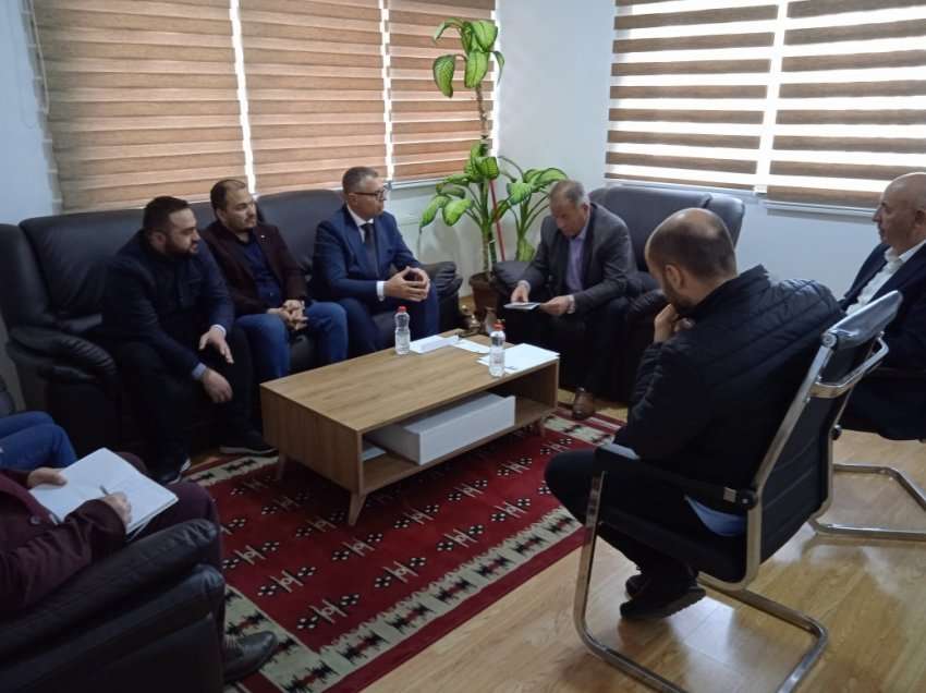 Aliu priti në takim përfaqësues të Këshillit të Bizneseve të Rajonit të Gjilanit (GRBC)