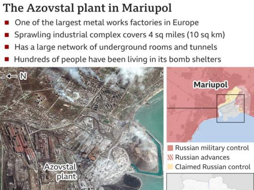 Rusia hedh poshtë bisedimet për Mariupol