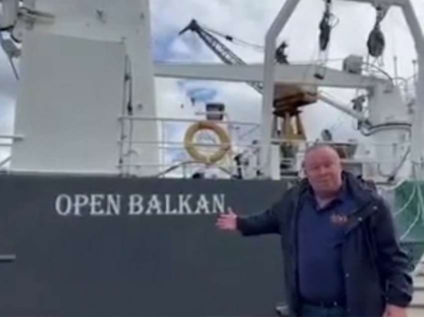 Luca i Ramës i vë emrin anijes ‘Open Balkan’: Të bashkohemi në Beograd!