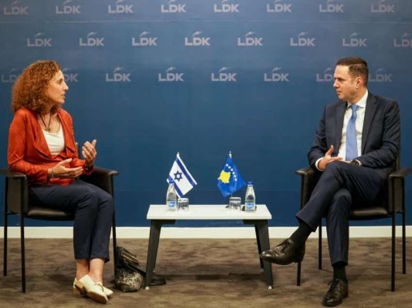 ​Abdixhiku dhe ambasadorja Tamar Ziv bisedojnë për thellim të bashkëpunimit