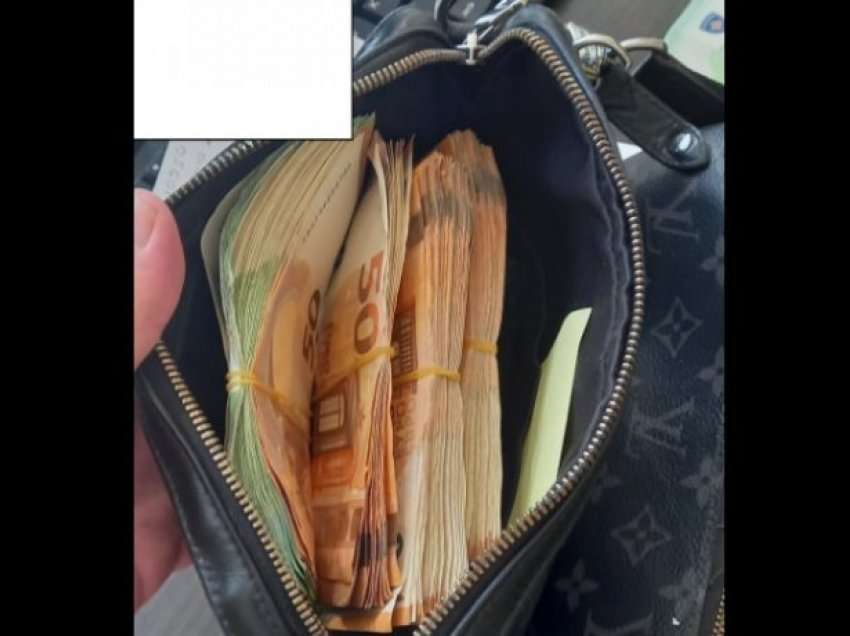 Kapet në flagrancë qytetari në Vërmicë, iu gjetën në çantë mbi 18 mijë euro të padeklaruara