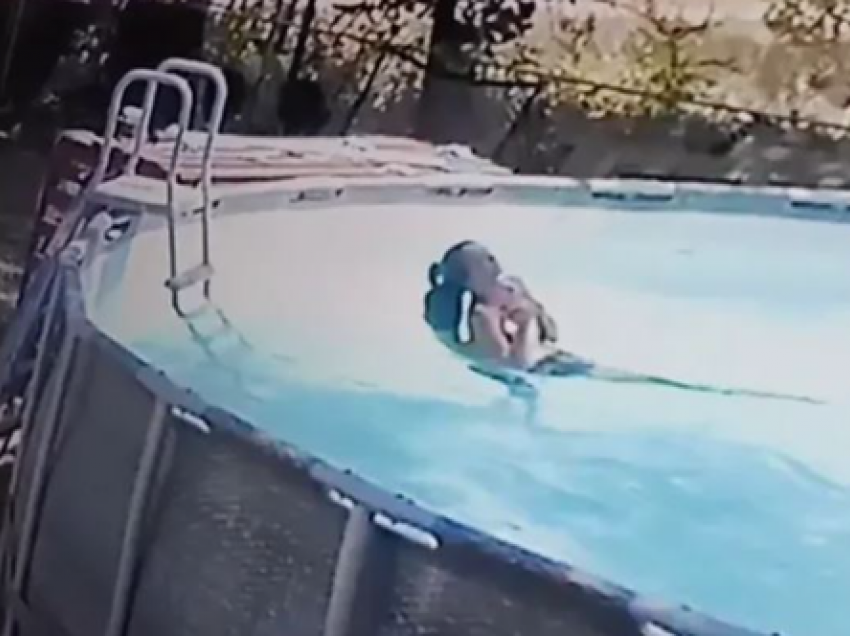 Pamje të rënda/ Vogëlushi 10-vjeçar shpëton nënën e tij që po mbytej në pishinë, e pabesueshme sesi vepron ai