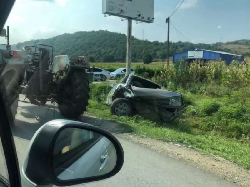 Aksident i rëndë në Kamenicë, përplasen dy vetura