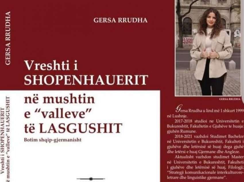 Gersa Rrudha dhe vreshti artistik i Shopenhauerit në mushtin e valleve poetike të Lasgush Poradecit