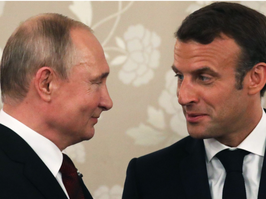 Macron: Perëndimi nuk po përpiqet të shkatërrojë Rusinë, kam kontakte të rregullta me Putinin