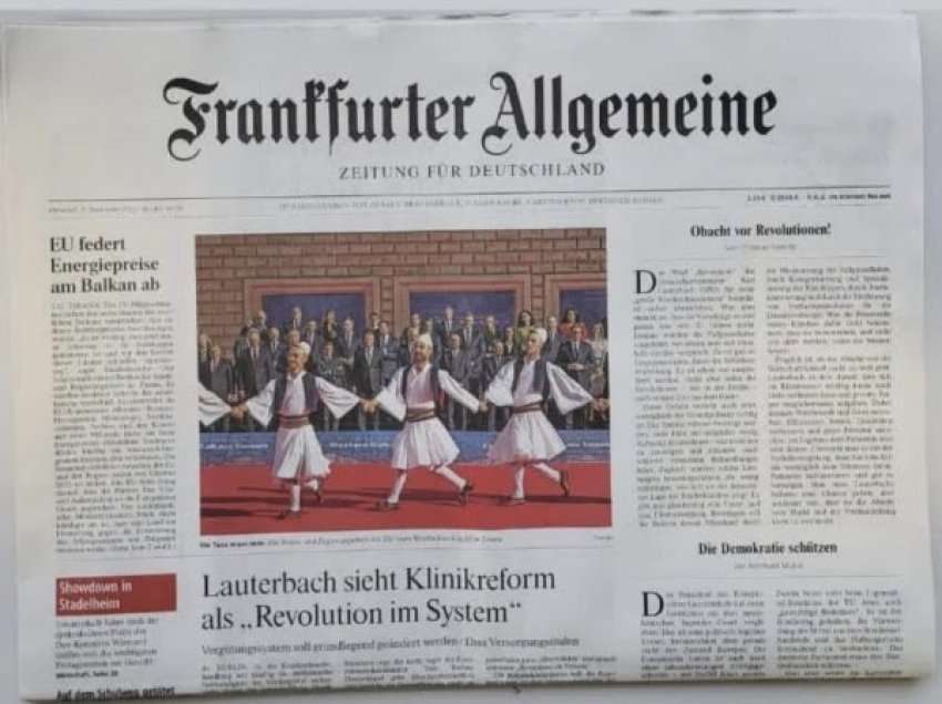 ​Shqipëria lajm kryesor në 2 ndër gazetat më të mëdha të Gjermanisë