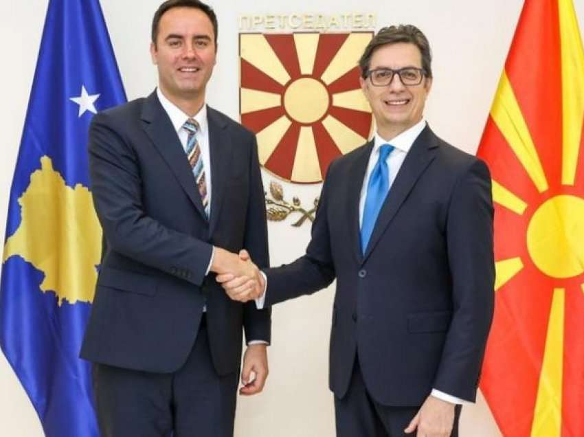 Pendarovski-Konjufca: Maqedonia e Veriut dhe Kosova kanë marrëdhënie pozitive dhe pa çështje të hapura