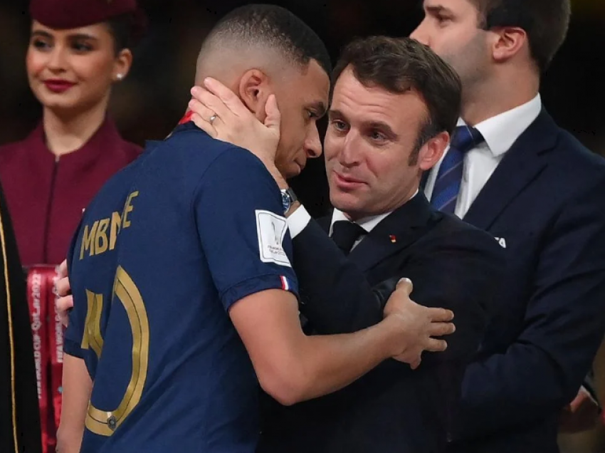 Macron zbulon bisedën me Mbappe: Të gjithë jemi krenar për të, ai është Kampion i Botës