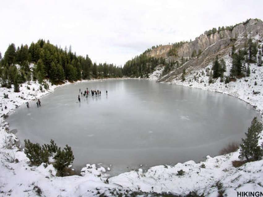 Ecja dimërore në gurin e dhisë, liqenati i Rugovës!
