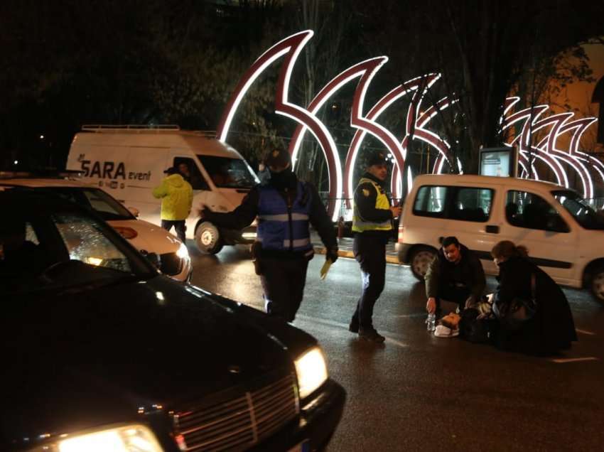 Aksident në Tiranë, makina përplas një vajzë dhe largohet nga vendi i ngjarjes
