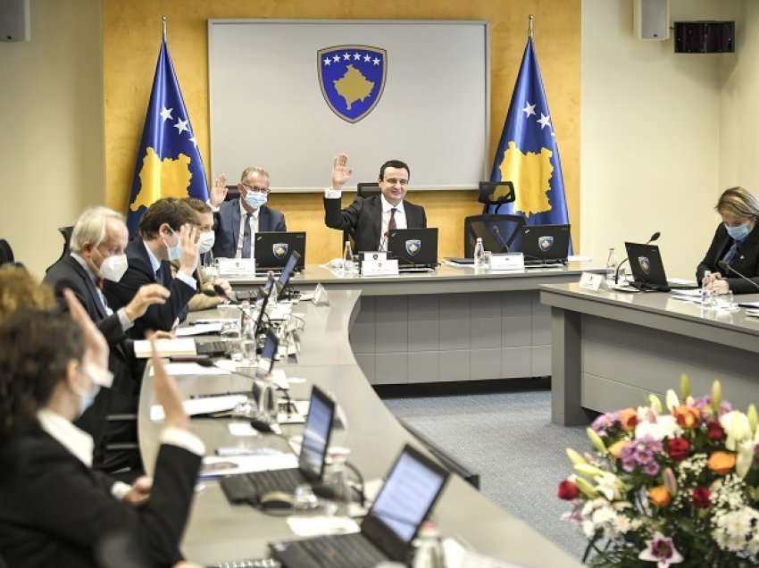 Këto janë të gjitha vendimet që mori sot Qeveria e Kosovës