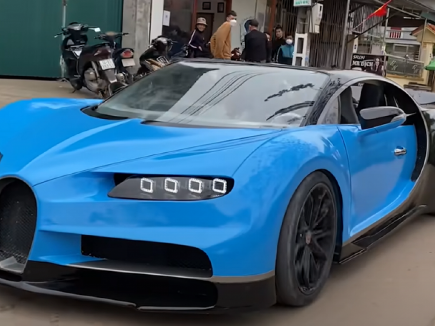 Për 365 ditë entuziastët e makinave ndërtuan super-makinën “Bugatti Chiron”
