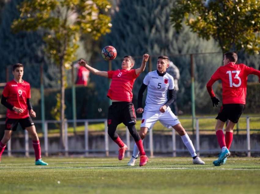 Shqipëria U-15 grumbullon 25 lojtarë për t’i testuar