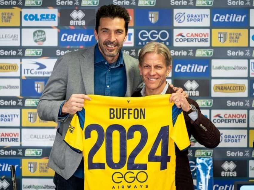 Buffon rinovon kontratën me Parman deri në vitin 2024