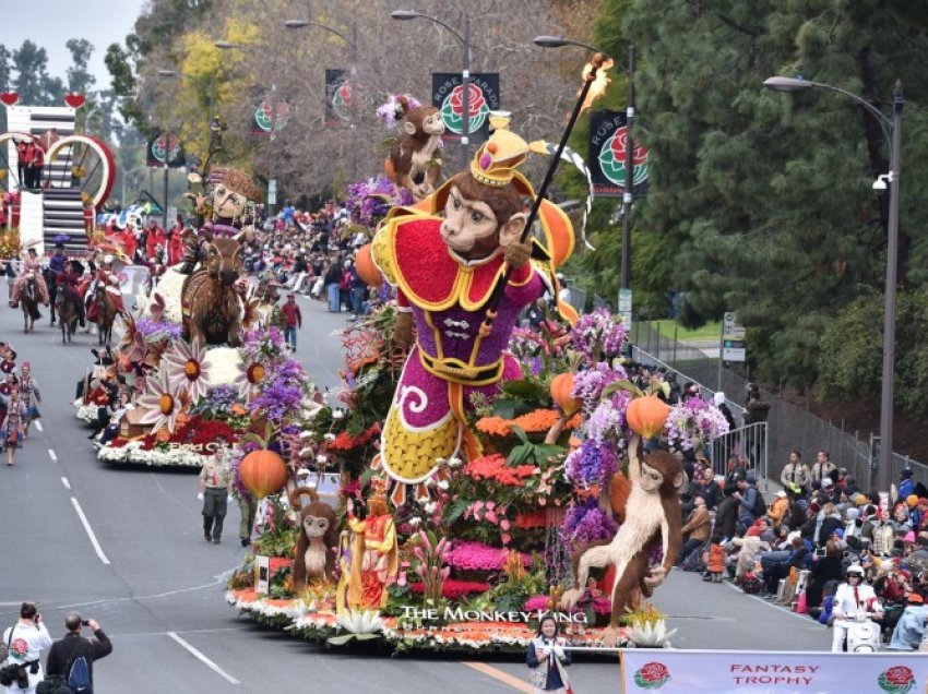 SHBA/California : Parada e 133-të e Trëndafilave 