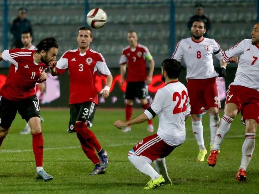 Shqipëria luan me Gjeorgjinë më 29 mars!