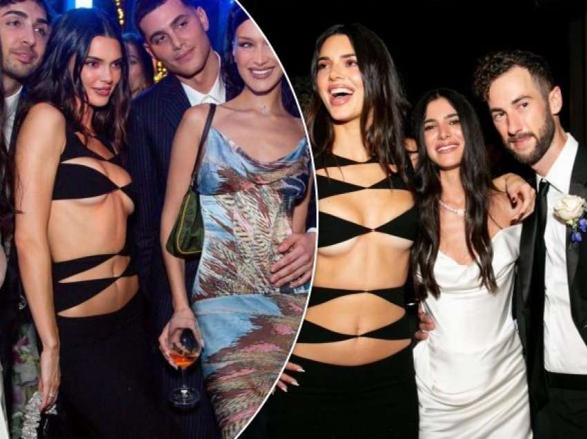 Kendall Jenner flet për fustanin ‘e papërshtatshëm’ të veshur në dasmën e shoqes së ngushtë