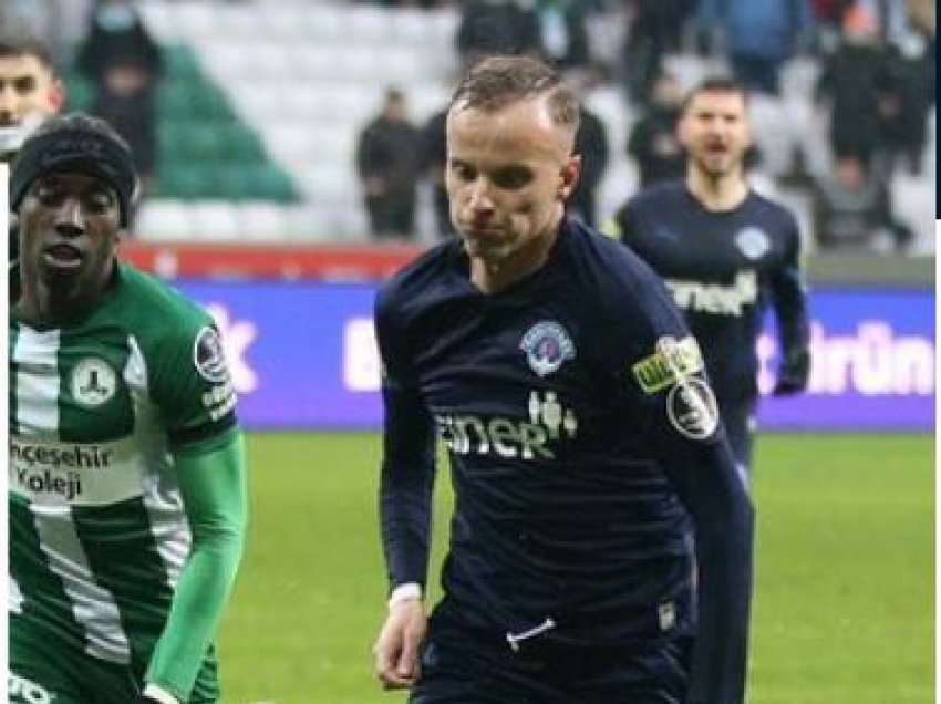 Florent Hadergjonaj shënon gol për Kasimpasan