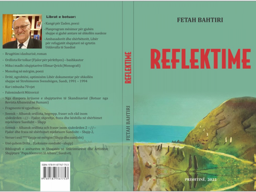Prof. Fetah Bahtiri në këtë libër reflekton aromë të atdhedashurisë