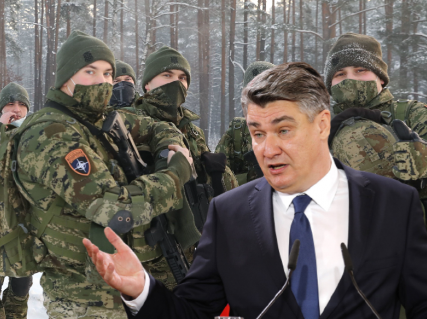 Presidenti kroat: I tërheqim ushtarët tanë nëse shpërthen konflikti në Ukrainë