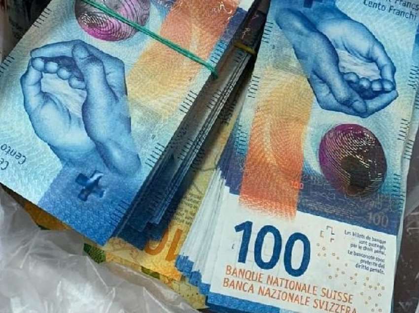 Policia sekuestron 3 mijë franga zvicerane në Prishtinë, dyshohet se janë të falsifikuara