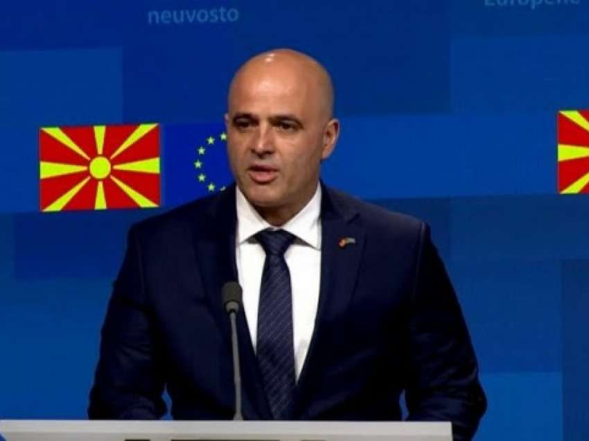 ​Kovaçevski pas konferencës ndërqeveritare: BE-ja na pranon si maqedonas