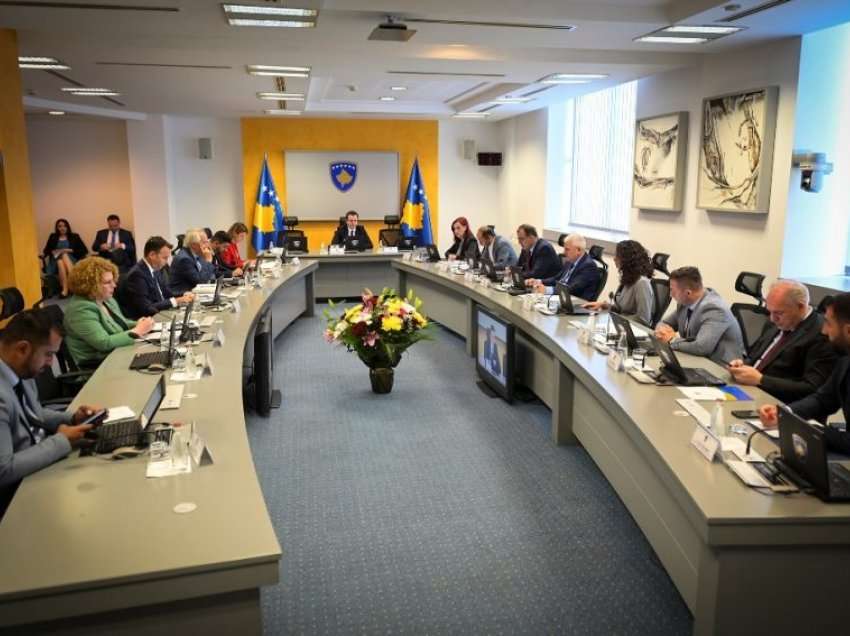 Të gjitha vendimet në mbledhjen e 84-të të Qeverisë së Kosovës