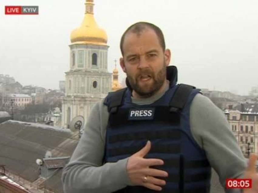 Situata e qetë në Kiev, gazetari raporton nga vendi i ngjarjes