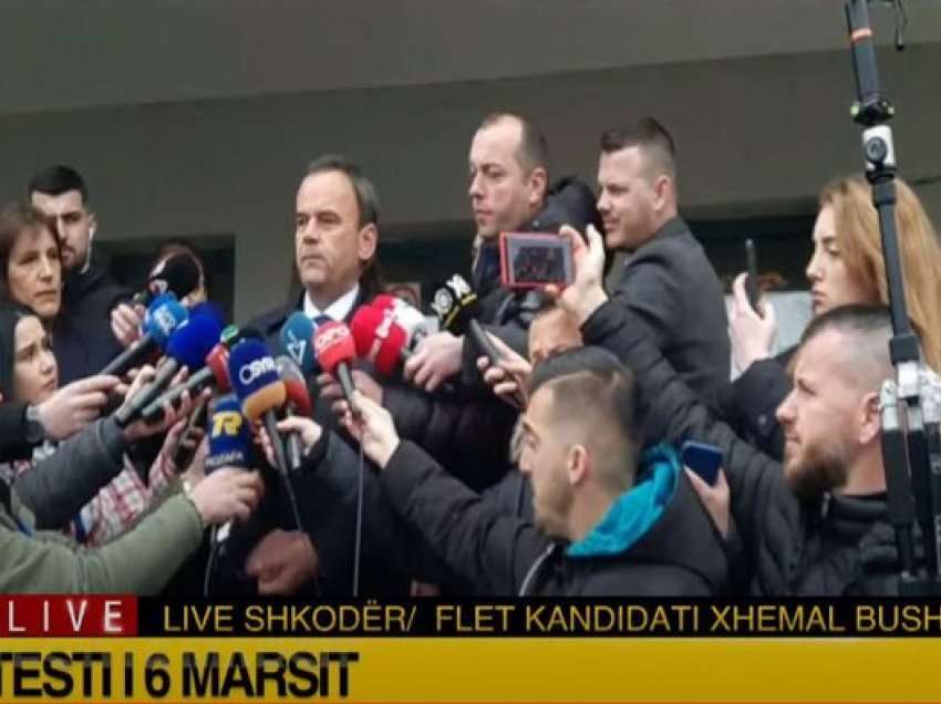Xhemal Bushati voton në Shkodër: PD do i zgjidhë problemet nga nesër e prapa