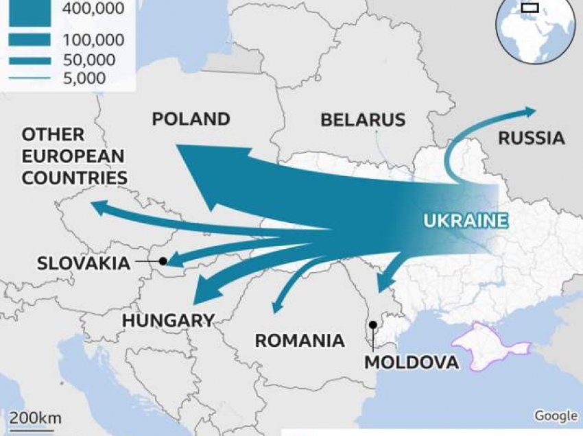 Ku po shkojnë refugjatët e Ukrainës?